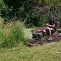 DAKR Cseh gyártmányú 22 LE-s Panter FD-52V multifunkcionális gazvágó traktor 4. kép