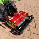 DAKR 13 le-s MGM Castoro Super HONDA ipari kivitelű forgóboronás egytengelyes kistraktor (Olasz gyártmány) 4. kép