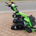 MGM Lampacrescia MGM TTR 886 HD ipari kivitelű lánctalpas rézsűnyíró gazvágó-mulcsozó gép, 13,5 LE-s Briggs&Stratton XR 2100 kivitelű motorral meredek lejtők nyírására 3. kép