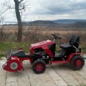 DAKR Panter FD-5 minitraktor „Y” késes szárzúzóval, (Cseh gyártmányú), 16 LE-s, szenzációs áron 6. kép