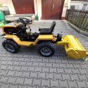  Tauros ZX 18 4x4, 18 LE-s, kertészeti kistraktor „Y” késes szárzúzóval, széles terepes gumikkal !!! 2. kép