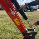 Everun ERE27 zéró farsöpréses kotró Kubota motorral 6. kép