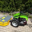 MGM Lampacrescia 13 le-s Castoro Super Honda ipari kivitelű fűkaszáló kistraktor („Kemper” jellegű kettődobos fűkaszával) 3. kép