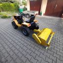  Tauros ZX 18 4x4, 18 LE-s, kertészeti kistraktor „Y” késes szárzúzóval, széles terepes gumikkal !!! 4. kép