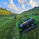  25 LE-s, POGO MTECH SKK 100 V2 professzionális ipari távirányítós gazvágó-fűnyíró gép, 100 cm munkaszélesség 11. kép