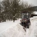 DAKR Cseh gyártmányú 22 LE-s Panter FD-52V kertészeti kistraktor hótolólappal 7. kép